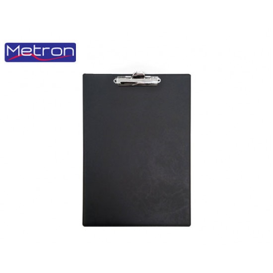 METRON ΠΙΝΑΚΙΔΑ ΣΕΜΙΝΑΡΙΟΥ 23x33cm ΜΕ ΠΙΑΣΤΡΑ MANDARIN ΜΑΥΡΟ